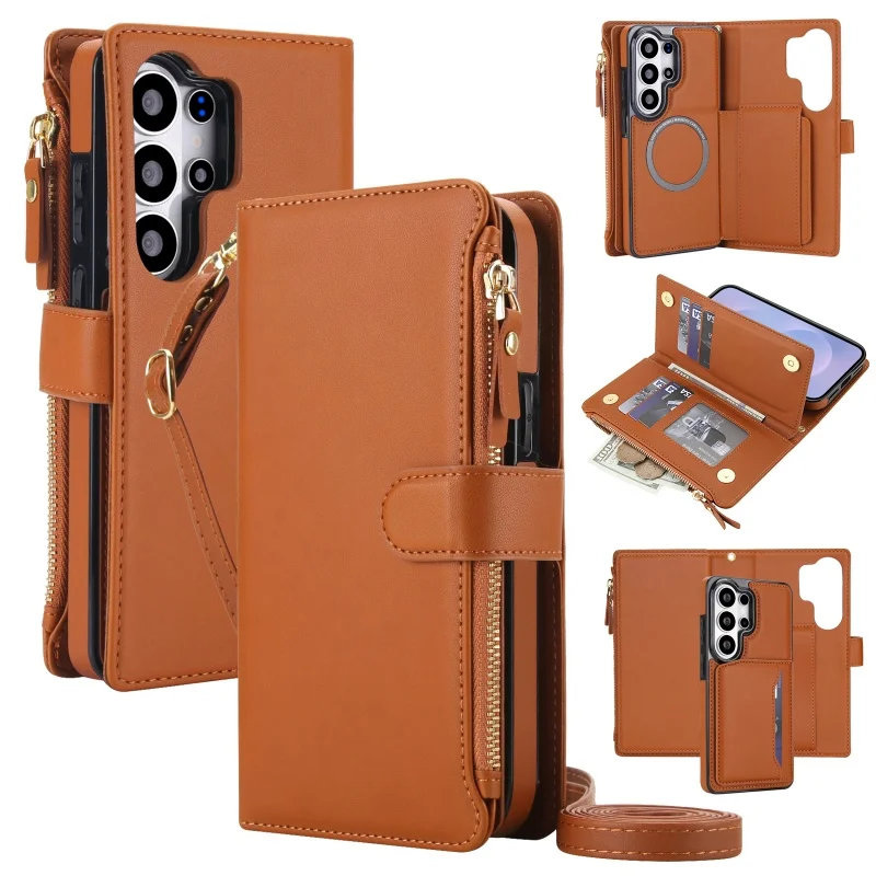 RFID Multifunctional Crossbody Magnetic Case for Samsung