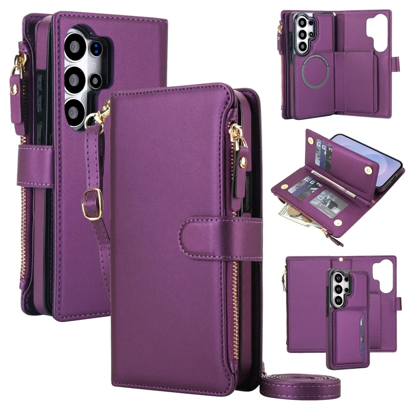RFID Multifunctional Crossbody Magnetic Case for Samsung
