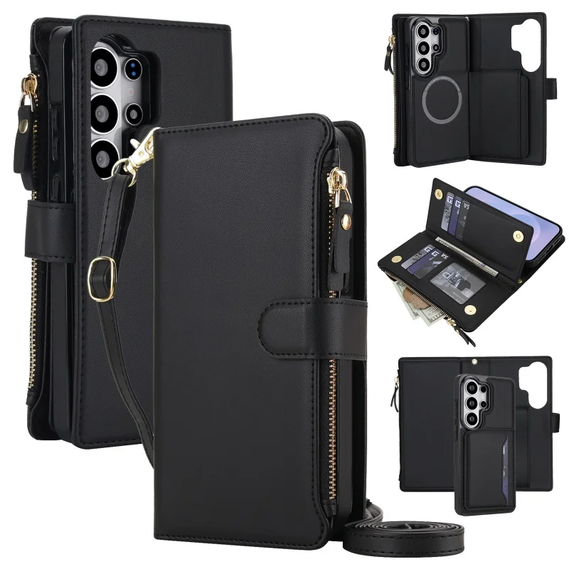 RFID Multifunctional Crossbody Magnetic Case for Samsung