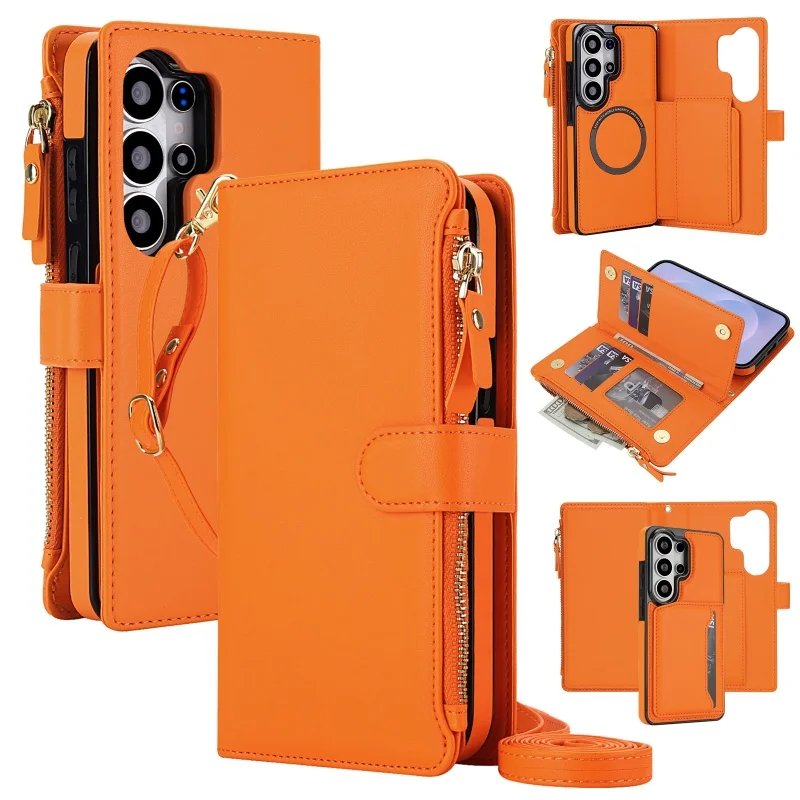 RFID Multifunctional Crossbody Magnetic Case for Samsung