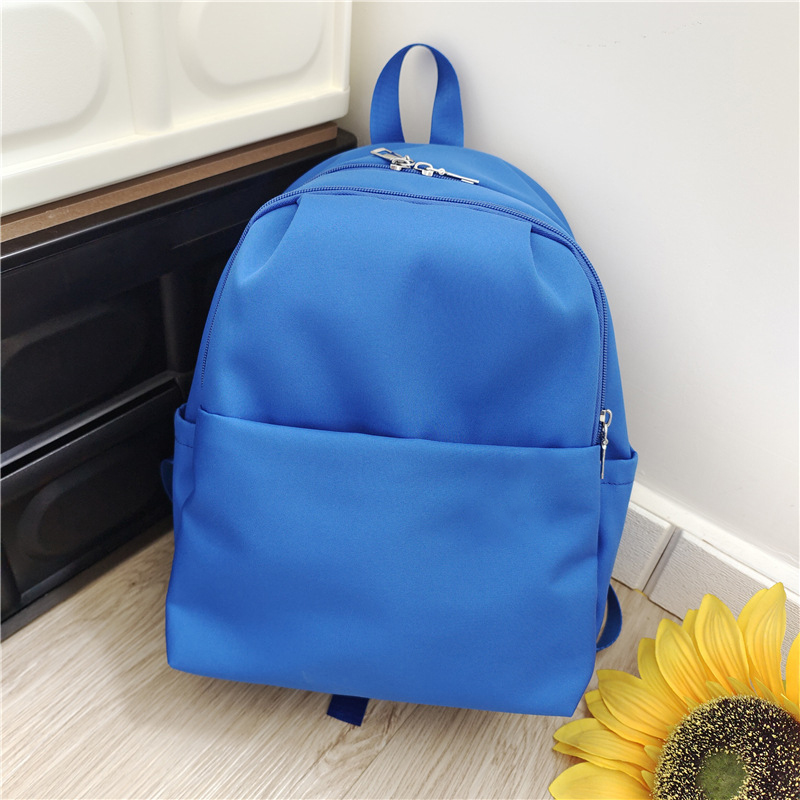 Personalized Chenille Letters Patch Kids School Backpack