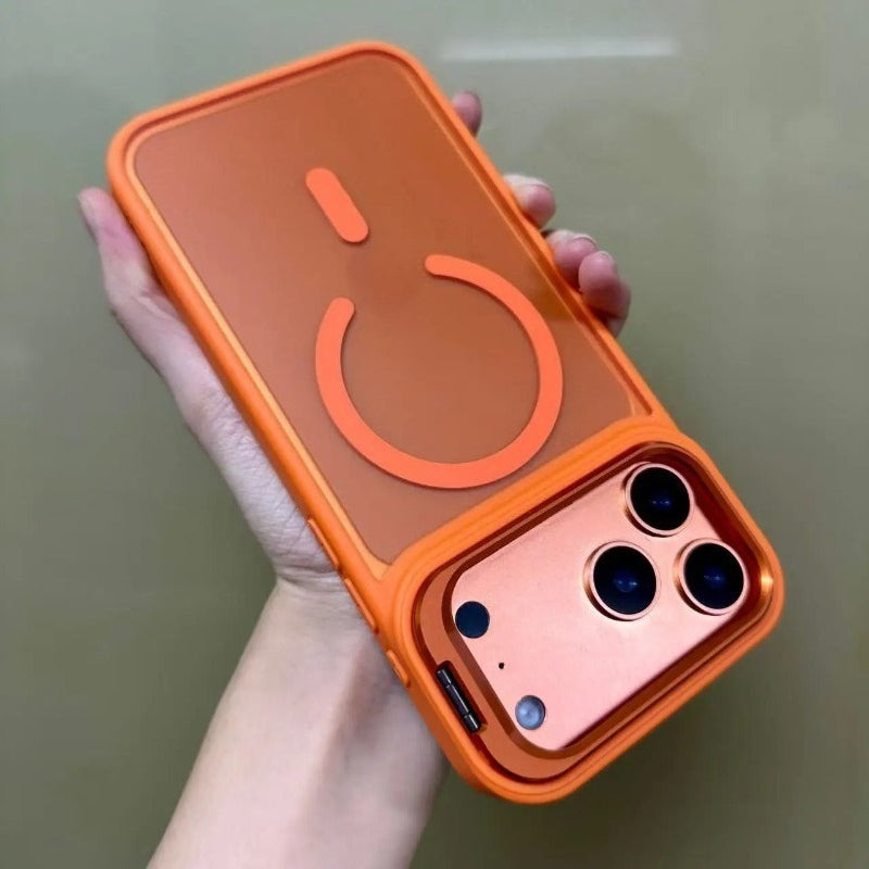 Metal Bracket Magsafe Magnetic Case For iPhone