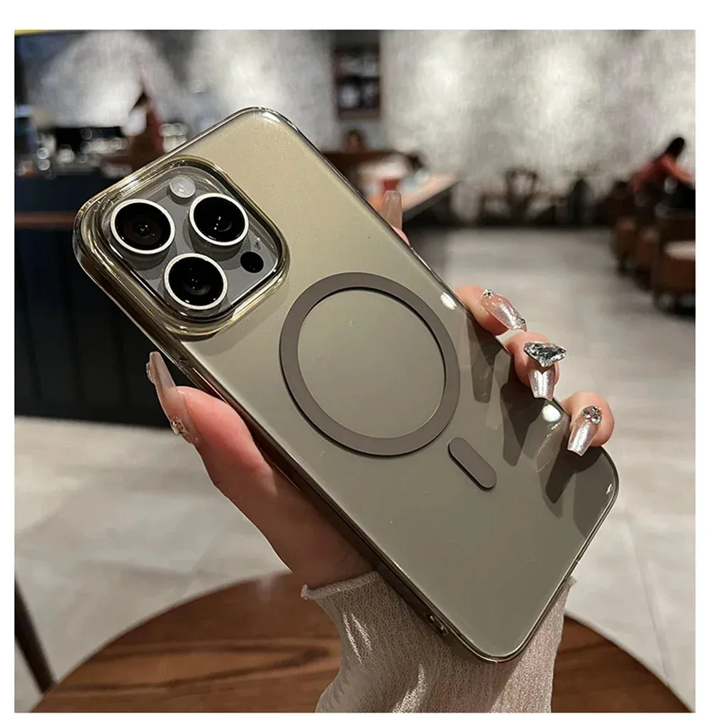 Magsafe Magnetic Ultra Thin Hard HD Transparent Case For iPhone