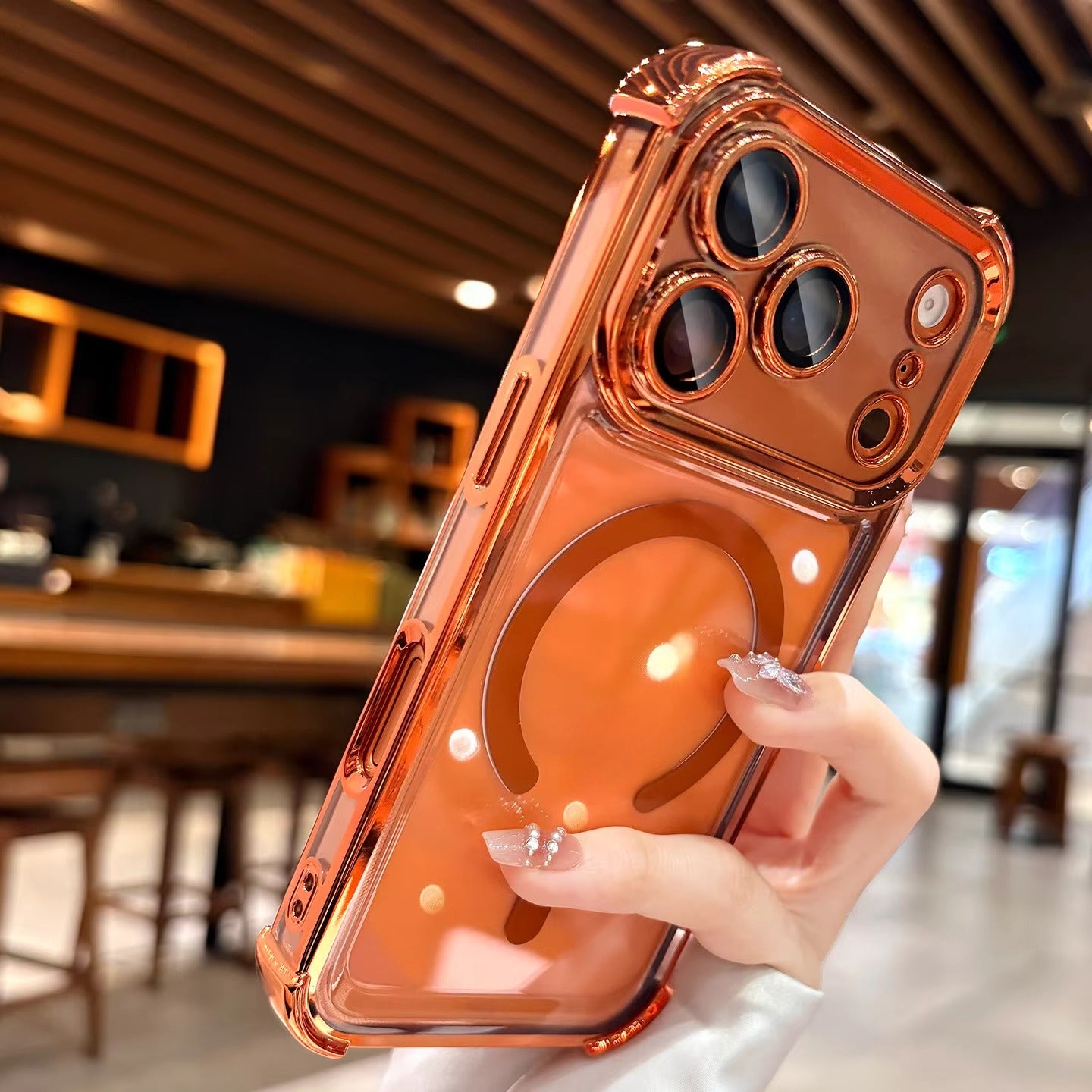 Transparent Shockproof Case For iPhone
