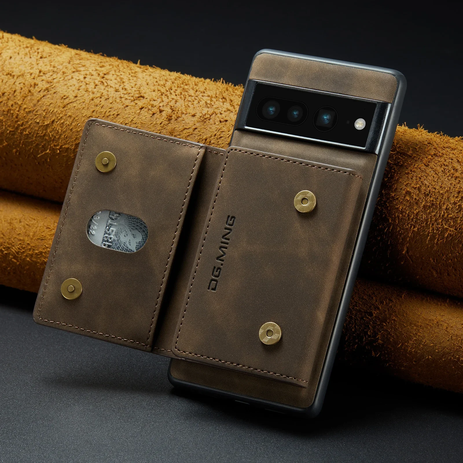 2 in 1 Detachable Magnetic Wallet Case For Google