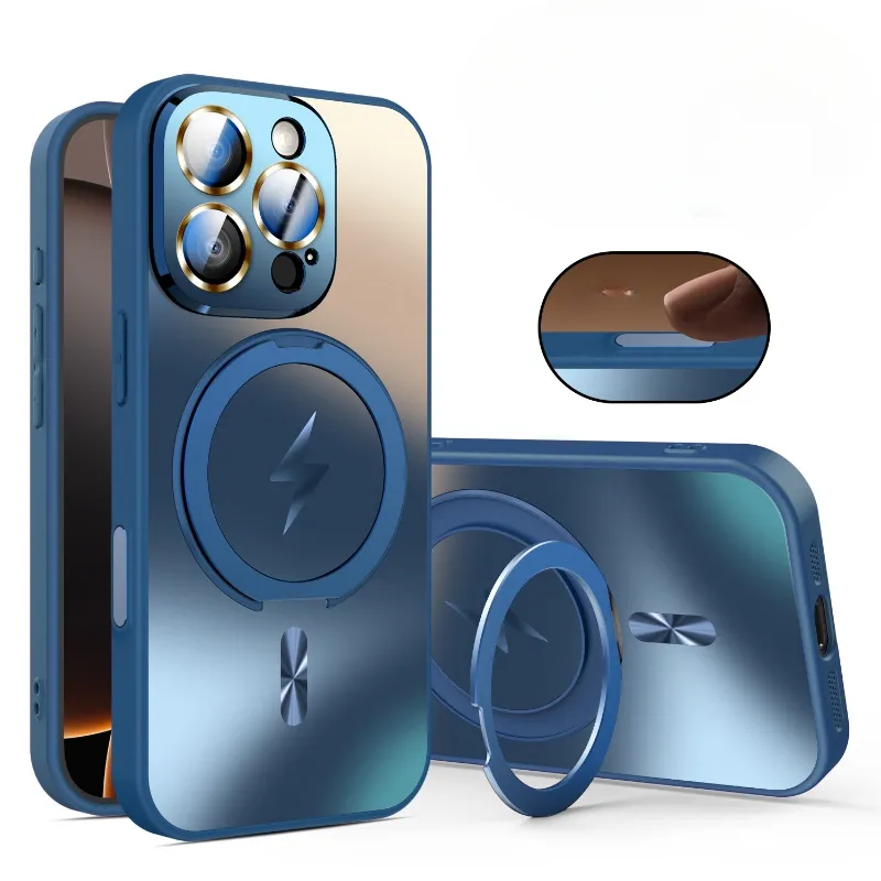 Magsafe Magnetic AI camera button  frosted casefor iPhone