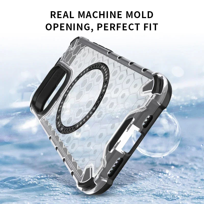 2 in 1 Full Protection Shockproof  Magsafe Case for iPhone