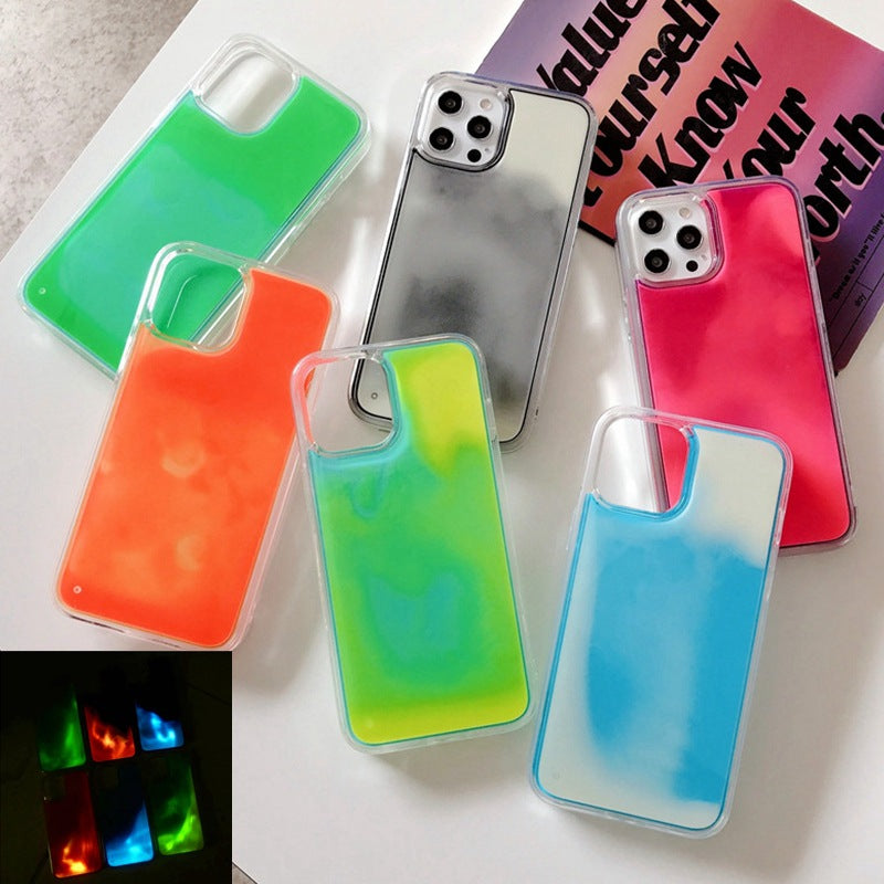 Luminous Quicksand Phone Case For Iphone