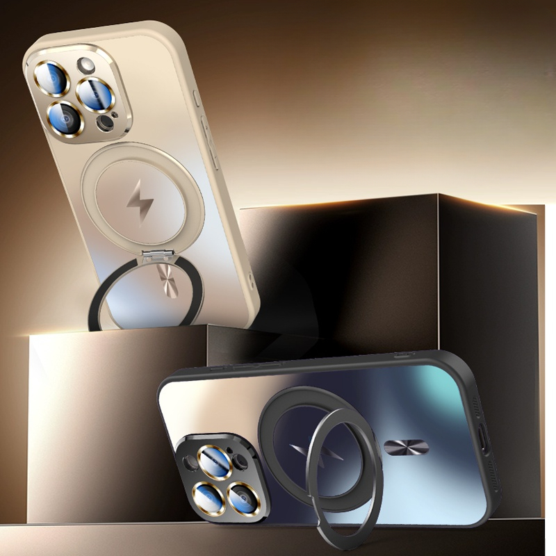 Magsafe Magnetic AI camera button  frosted casefor iPhone