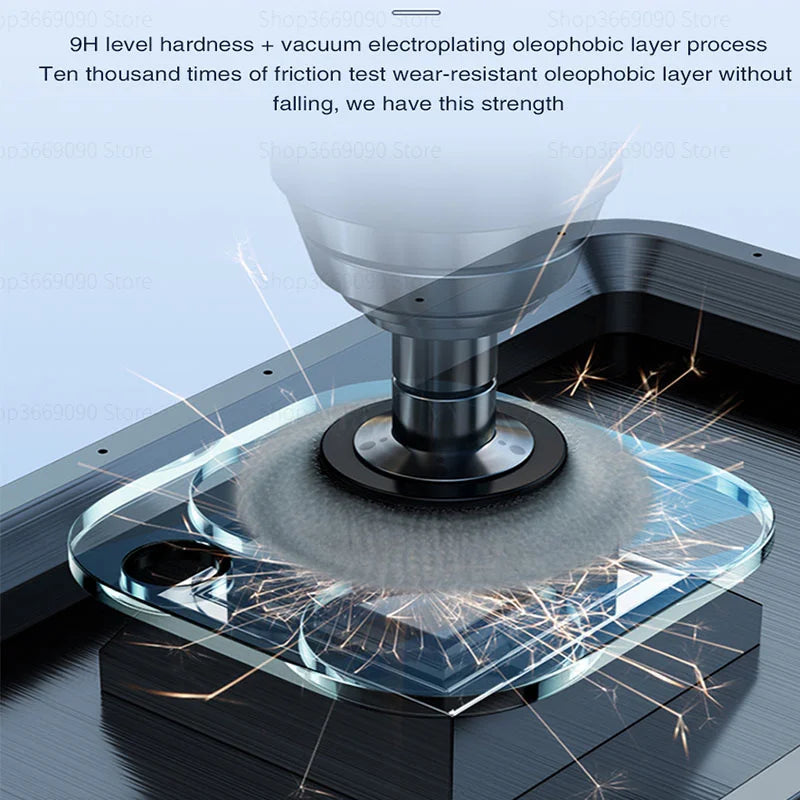 Tempered Glass  Camera Protector Case For Iphone