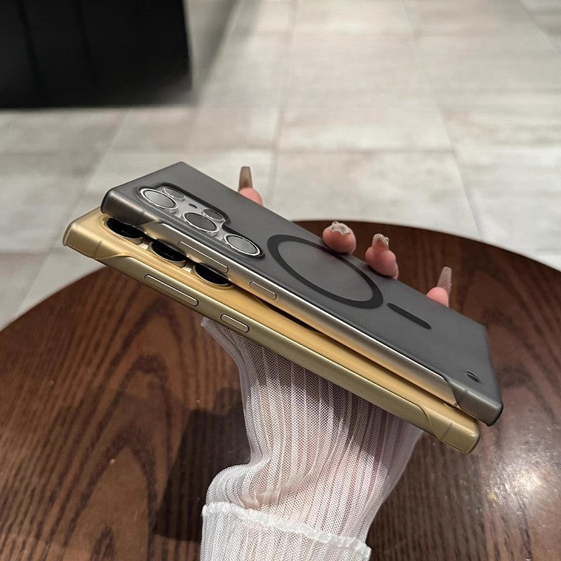 Ice Mist Ultra-thin Borderless Magnetic Case for Samsung