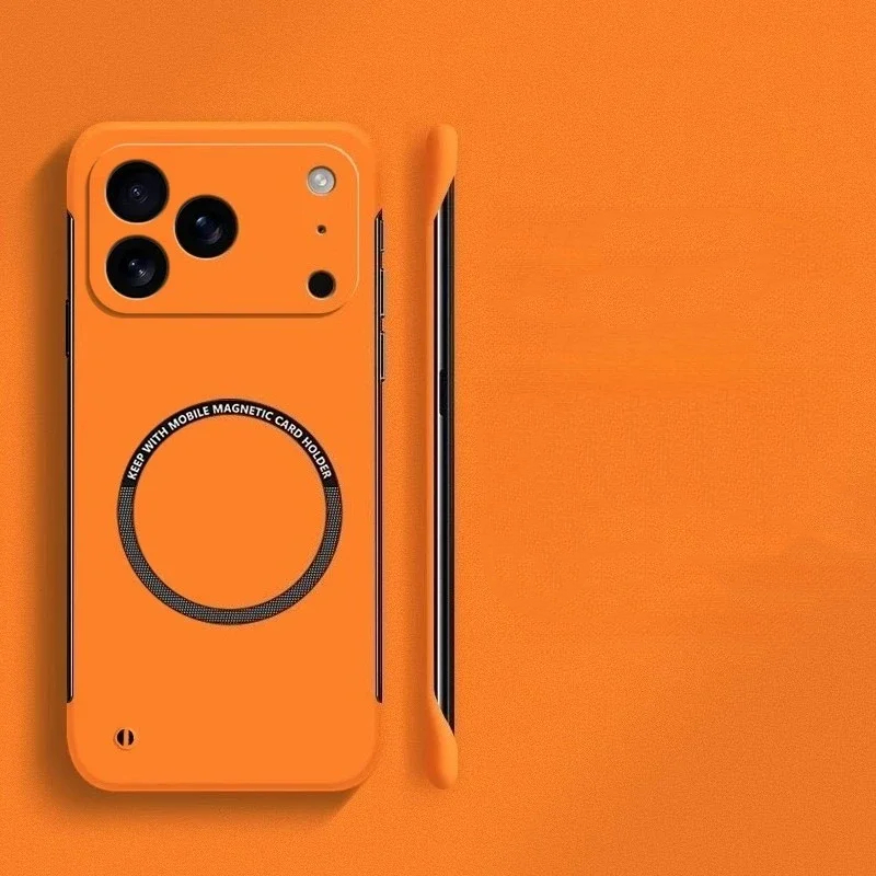 Ultra Thin Magnetic Frameless Case For iPhone