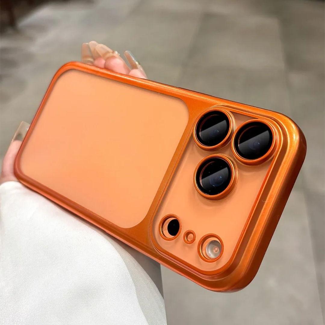 all-inclusive frosted electroplating anti-drop case for iPhone