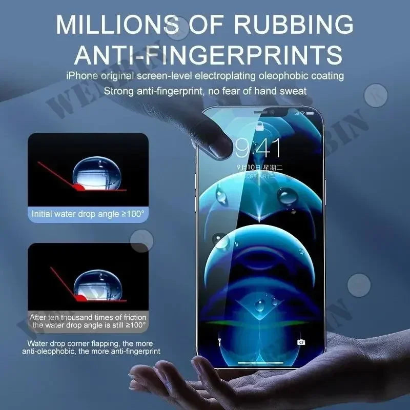 3 Pcs Tempered Glass For Samsung S25 S24 S23 S22 Ultra