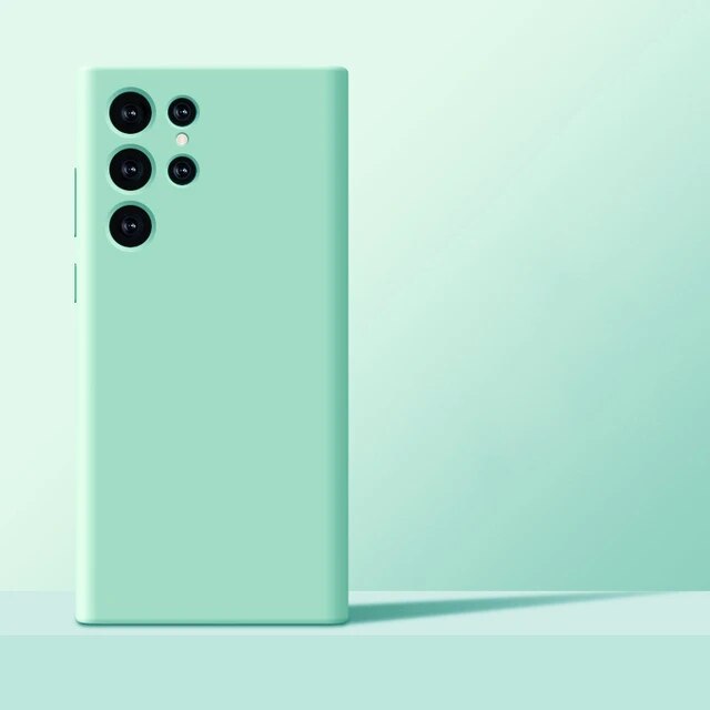 Original Liquid Silicone Case For Samsung