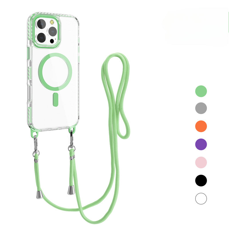 Magsafe Magnetic Crossbody Lanyard Case For iPhone