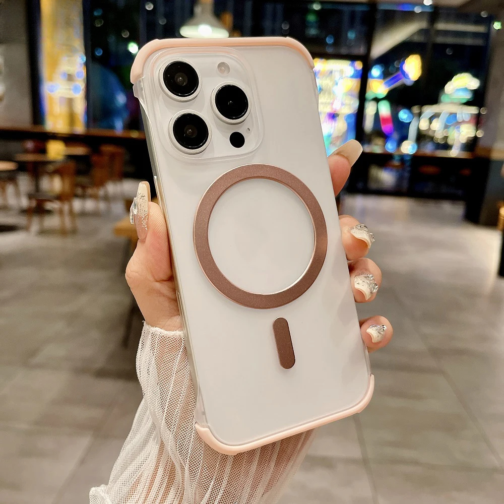 Magsafe Magnetic Borderless Matte Case for iPhone