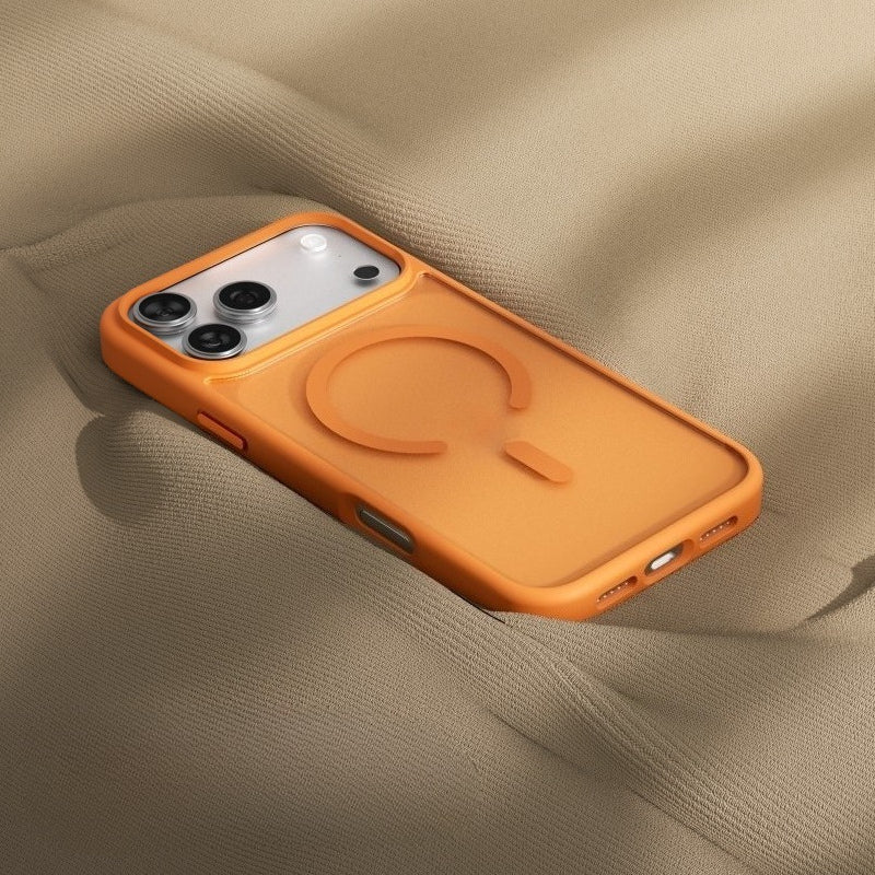 Skin-feel matte magnetic thickened case for iPhone