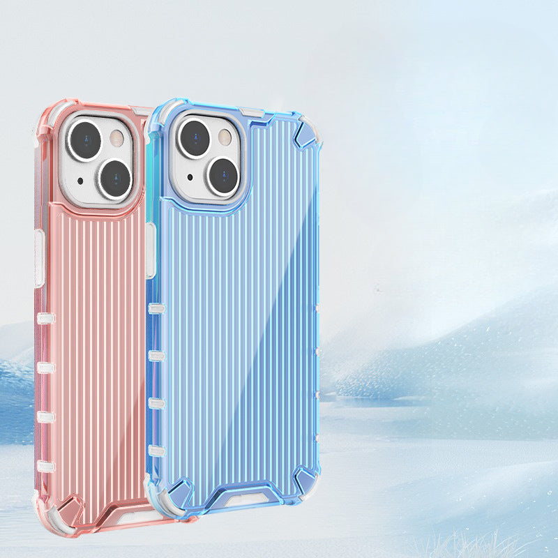 heat dissipation and anti-fall transparent case For iPhone
