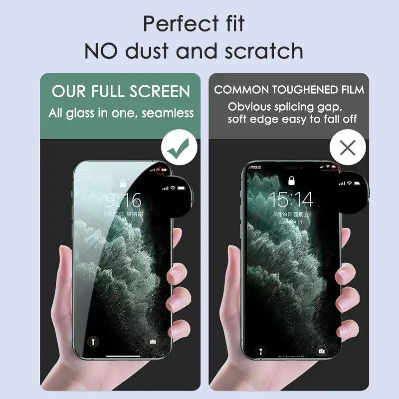 4PCS 500D Max Tempered Screen Protector For iPhone