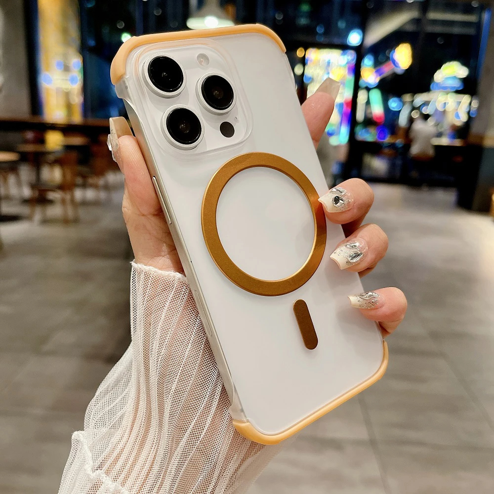 Magsafe Magnetic Borderless Matte Case for iPhone