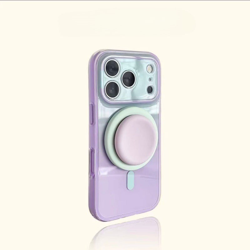 Magnetic 2-in-1 Dual-Layer Gradient Case for iPhone