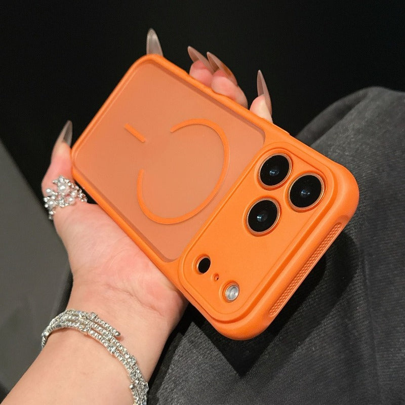 skin feel matte magnetic all inclusive case for iPhone