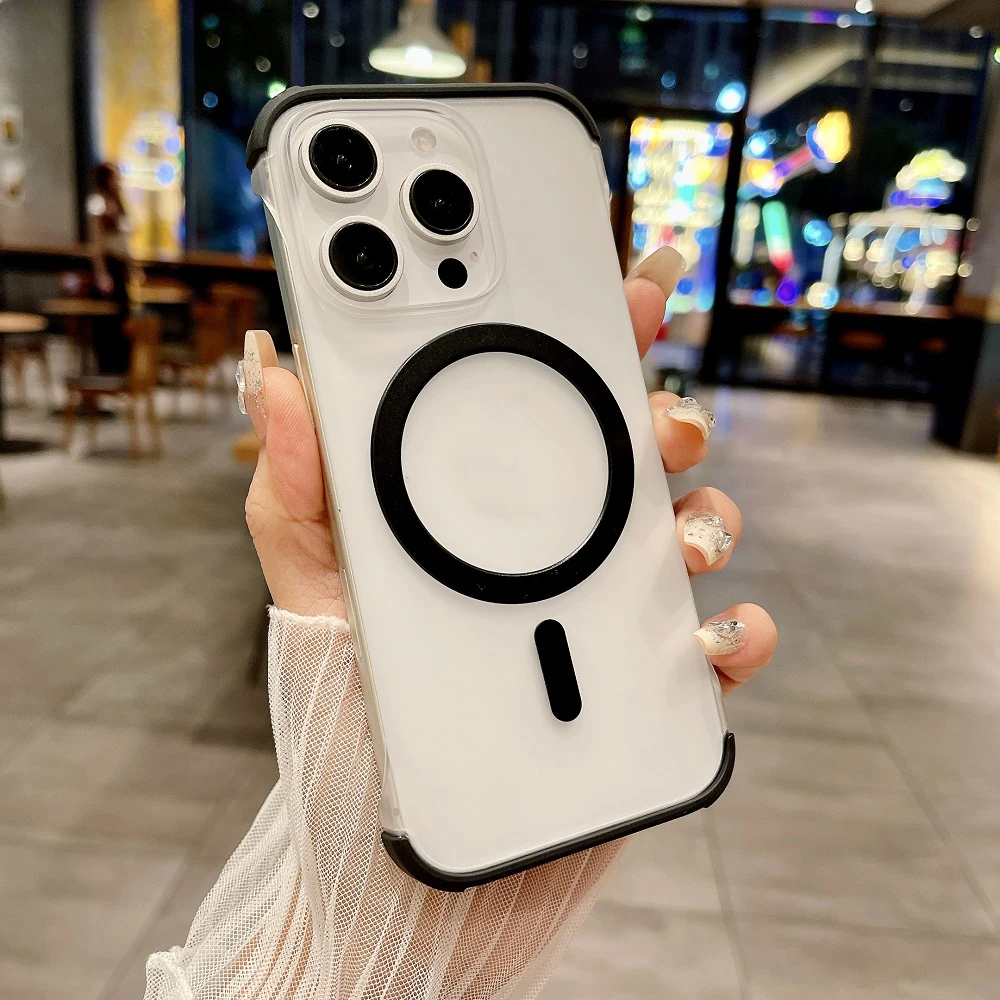 Magsafe Magnetic Borderless Matte Case for iPhone