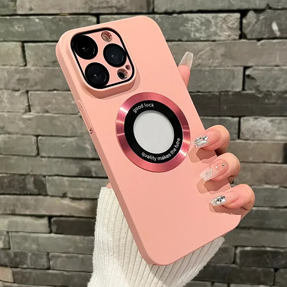 Magsafe Magnetic Solid Color Matte Hard  Case For iPhone