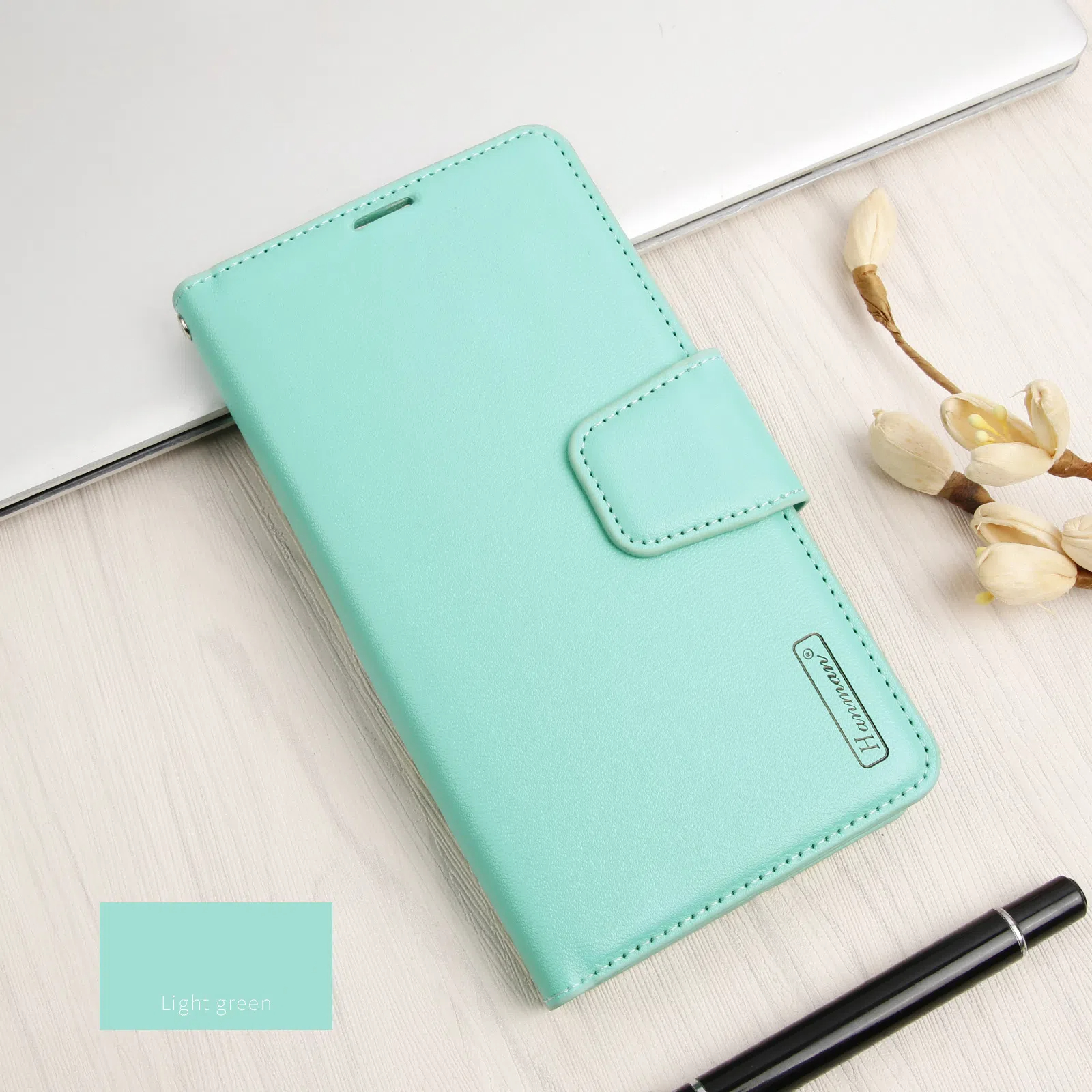 Leather Wallet Stand Phone Case For Samsung