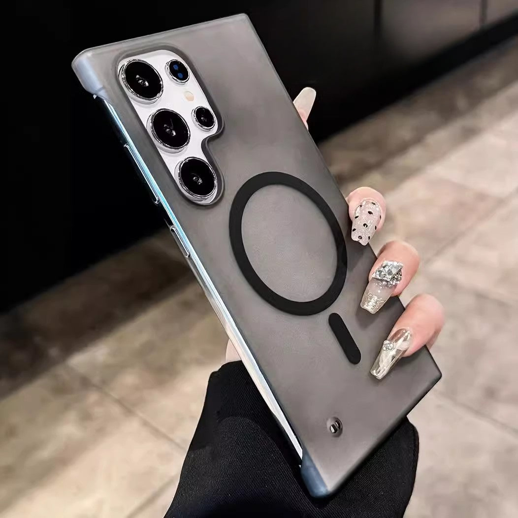 Ice Mist Ultra-thin Borderless Magnetic Case for Samsung