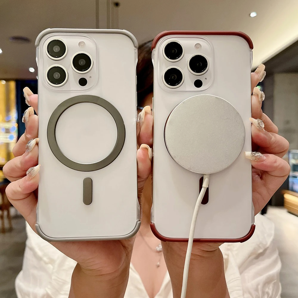 Magsafe Magnetic Borderless Matte Case for iPhone