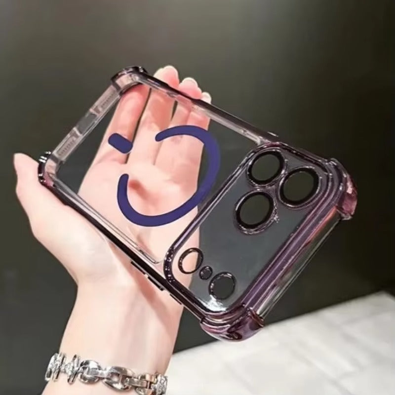 Transparent Shockproof Case For iPhone