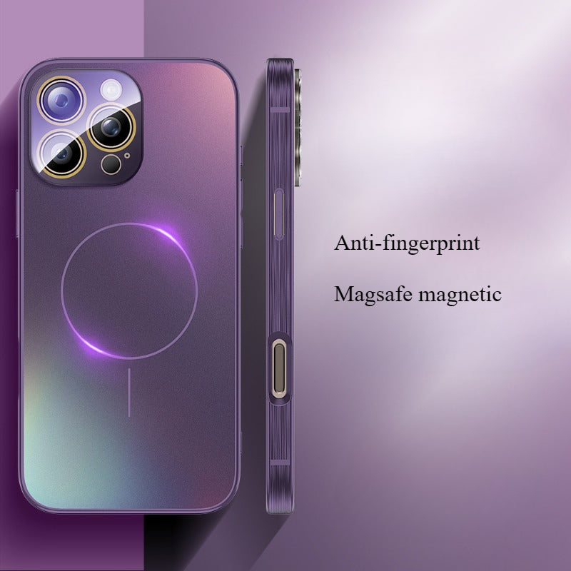 Magsafe Magnetic Electroplated Frosted Case for iPhone