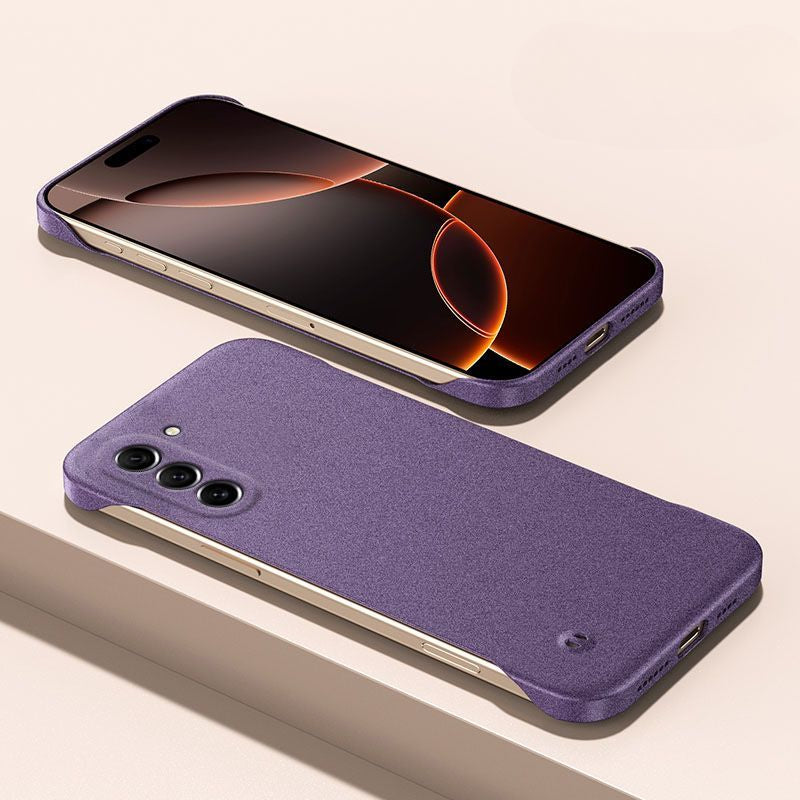 Rock sand borderless heat dissipation case for Samsung