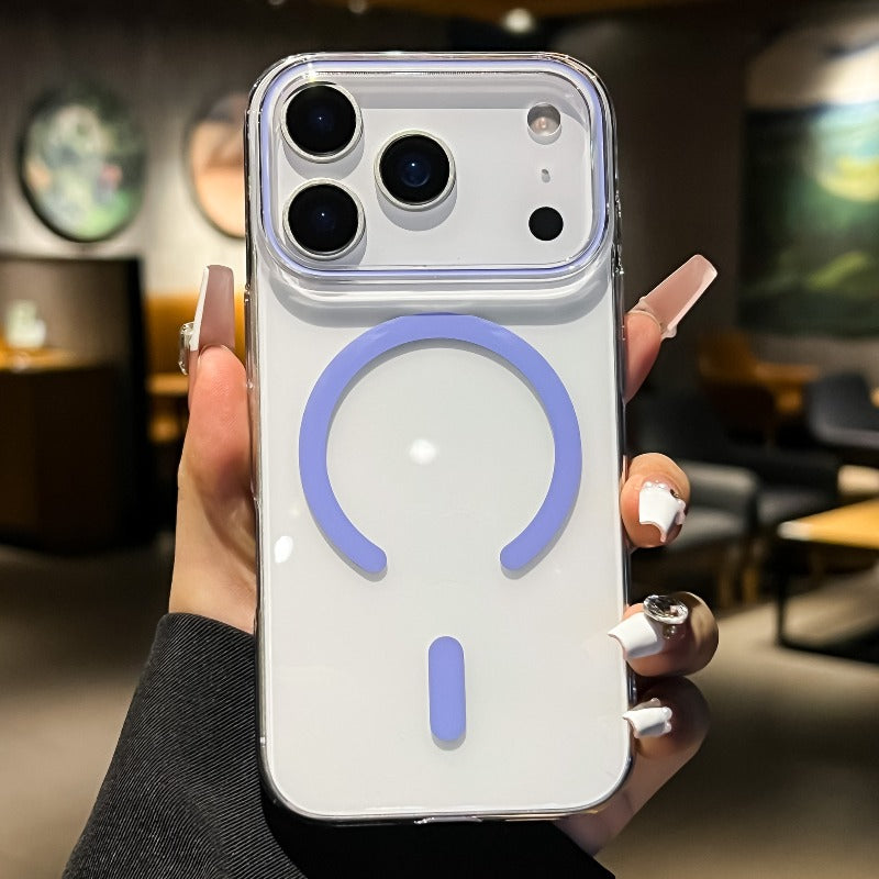 Ultra thin ice permeable magnetic case For  iPhone