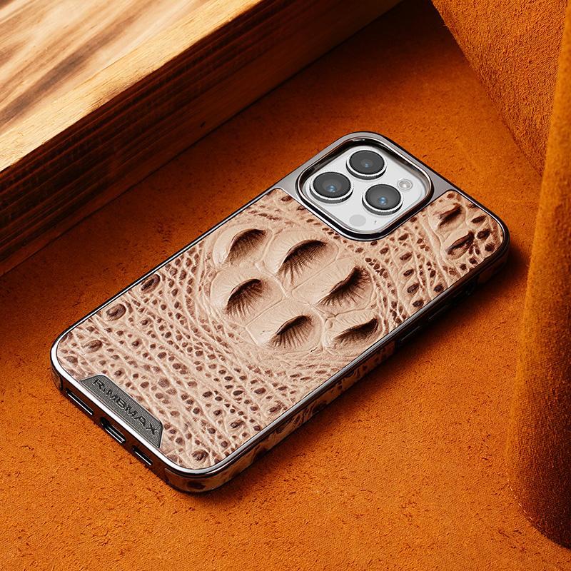 Luxury  Genuine Leather Case For iPhone