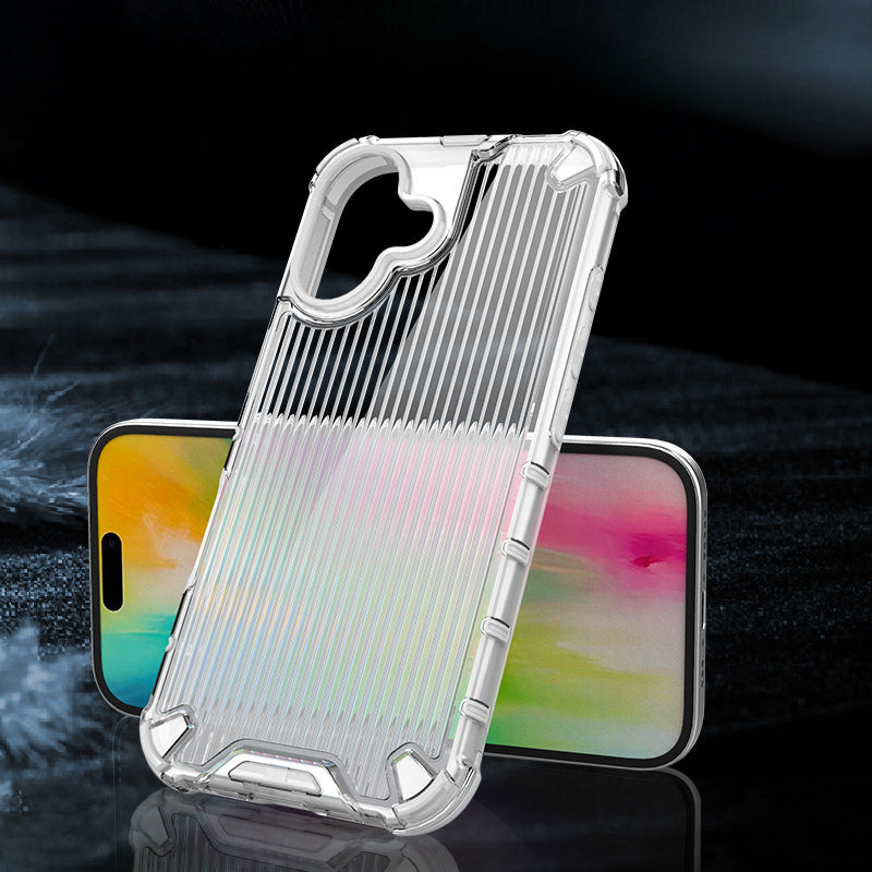 heat dissipation and anti-fall transparent case For iPhone