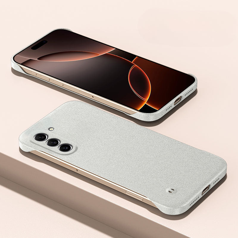 Rock sand borderless heat dissipation case for Samsung