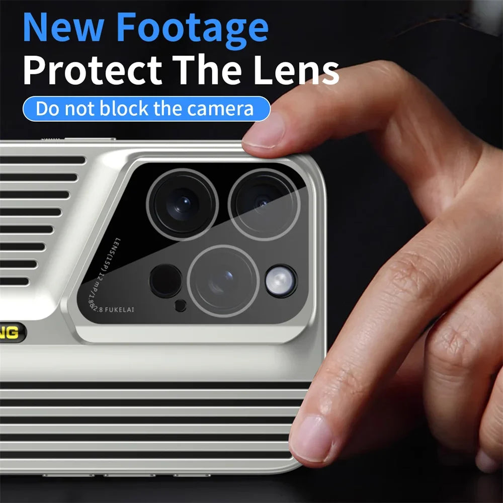 Ultra Thin Blade Cooling Hollow Heat Dissipation  Case For iPhone