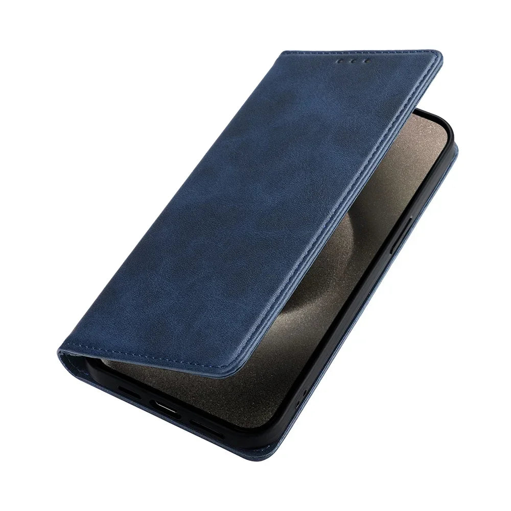 Business Leather Flip  Magnetic Case  for Samsung