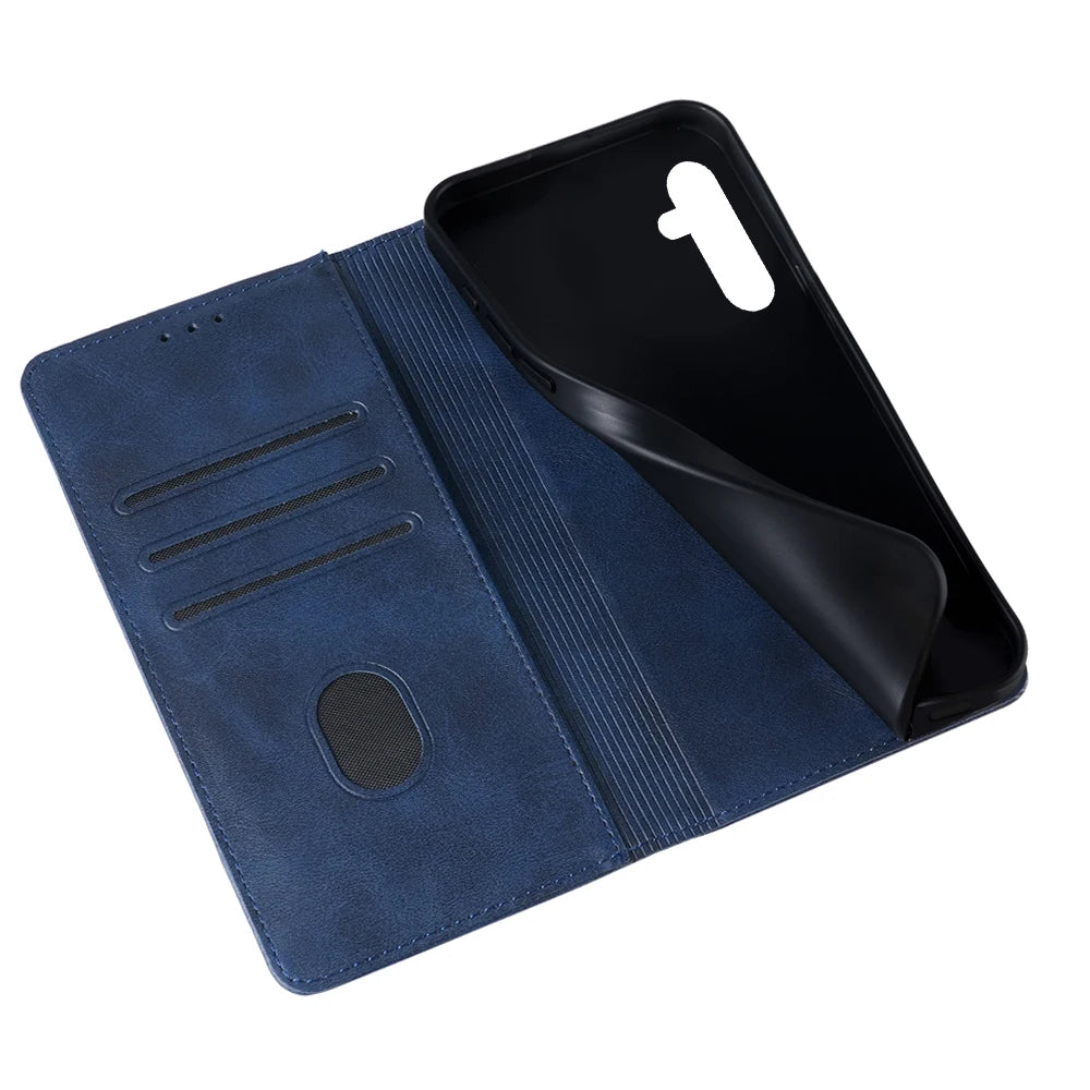 Business Leather Flip  Magnetic Case  for Samsung