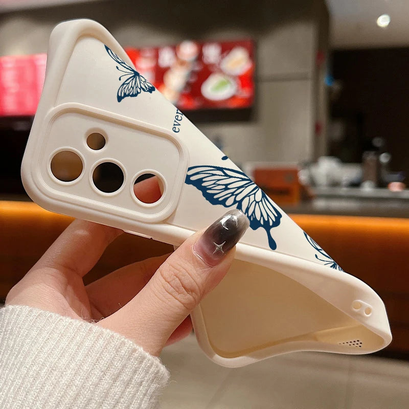 Butterfly Shockproof Silicone Soft Case For Samsung