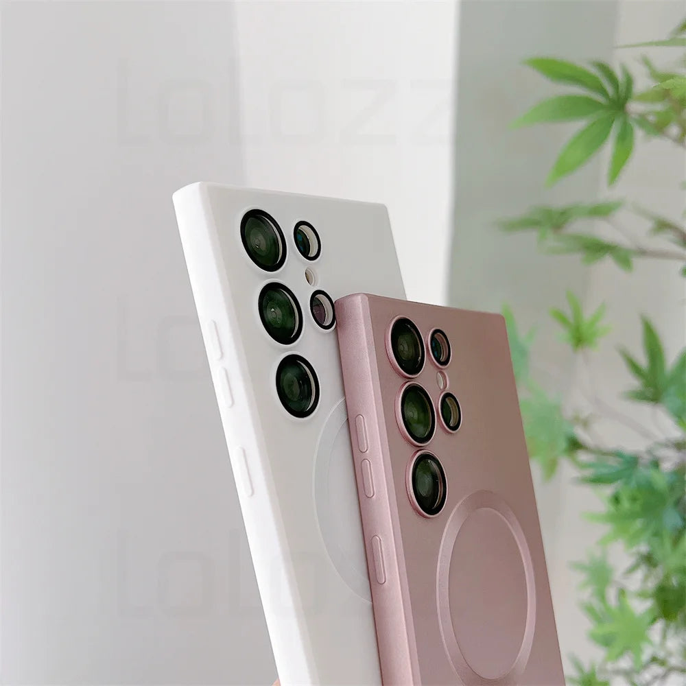 Crossbody Necklace Lanyards Soft Silicone Case For Samsung