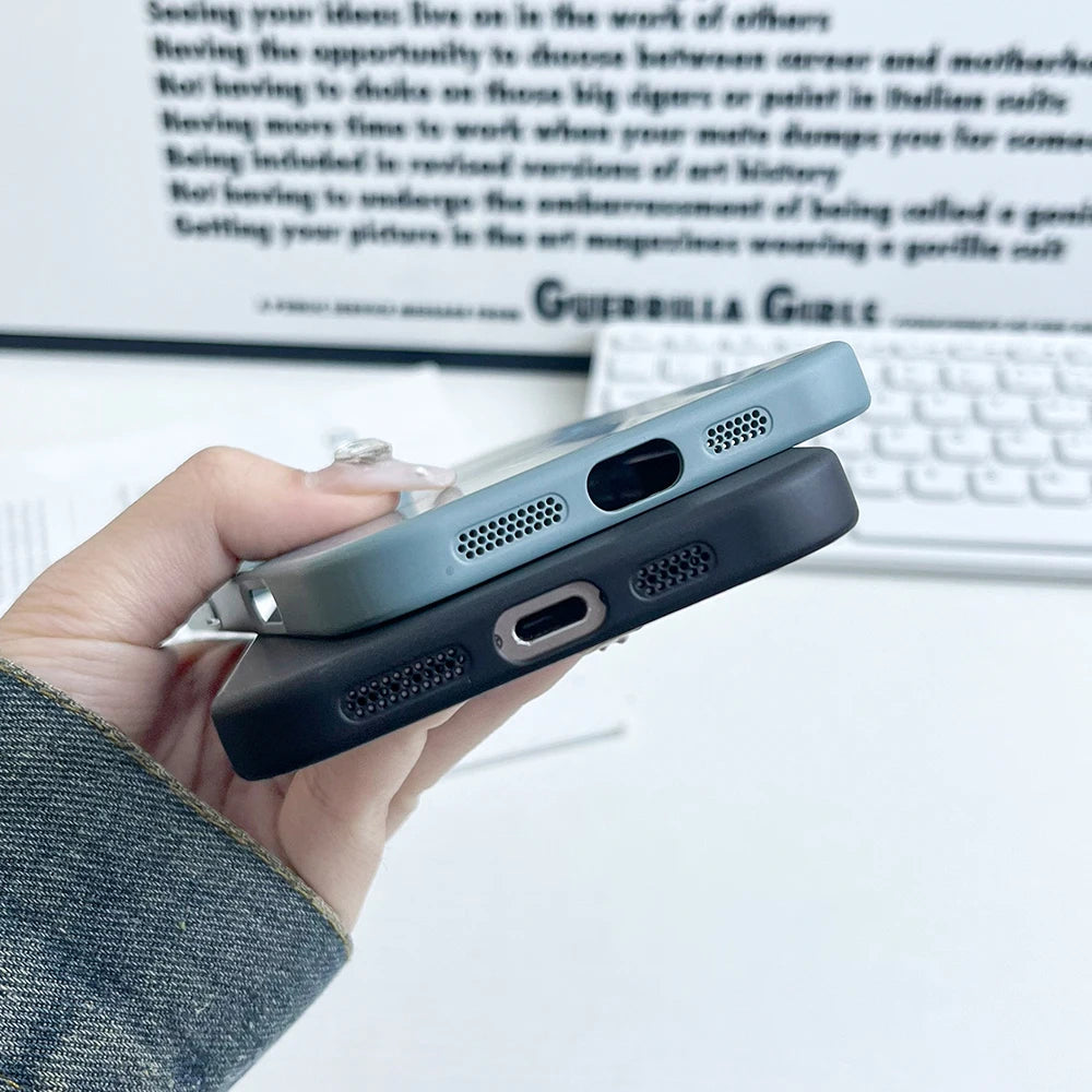 Ultra-thin matte Magsafe Magnetic charging   hard case for iPhone