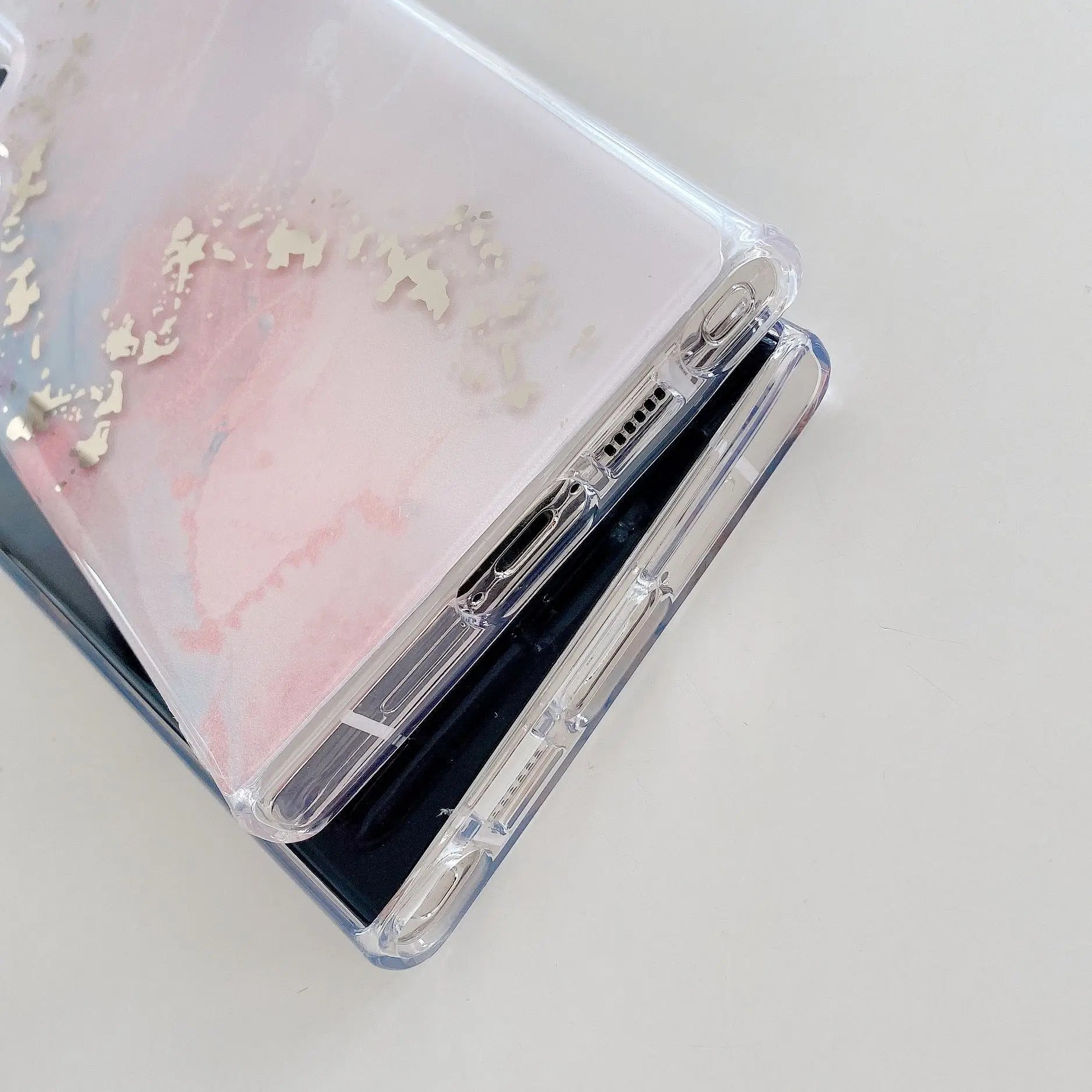 Marble Pattern Painting Shockproof Silicone Case For Samsung