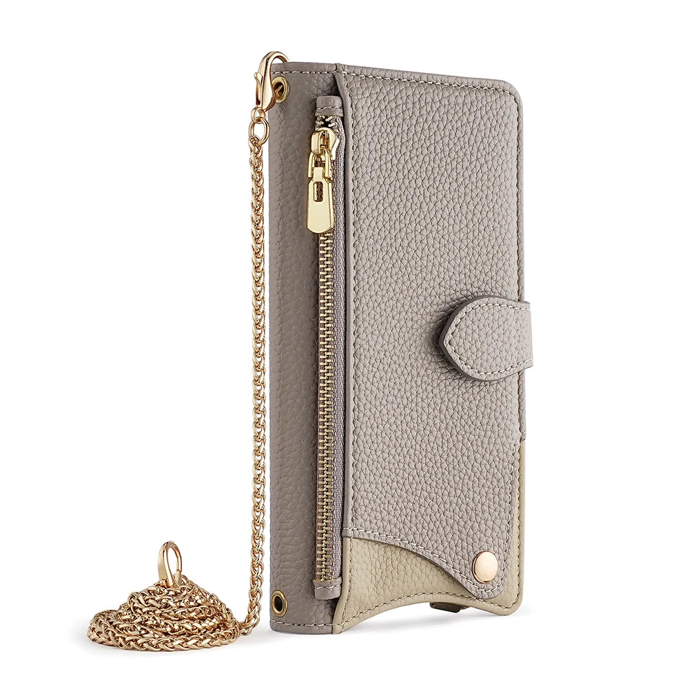 Crossbody Flip Wallet Fishtail Case For Samsung