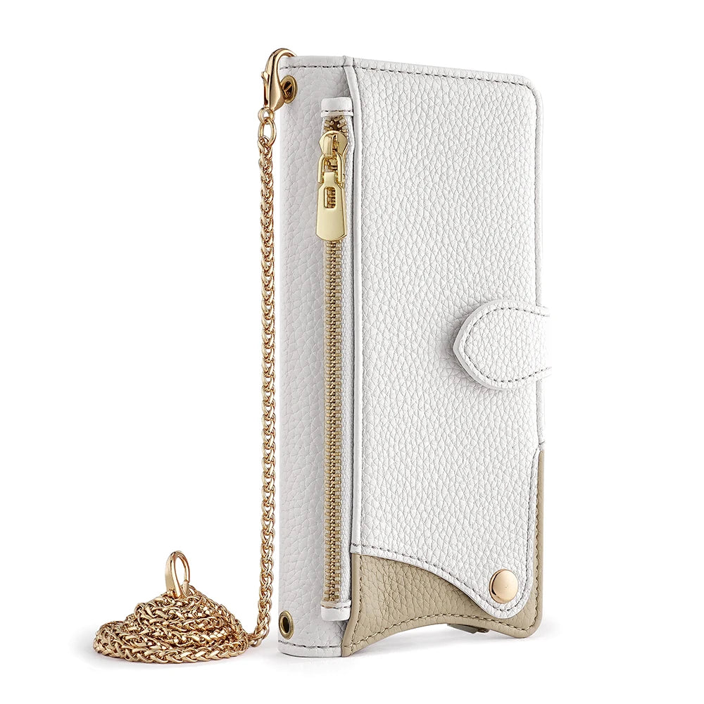 Crossbody Flip Wallet Fishtail Case For Samsung