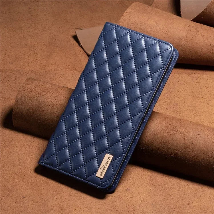 Magnetic Flip Leather Wallet Case For Samsung