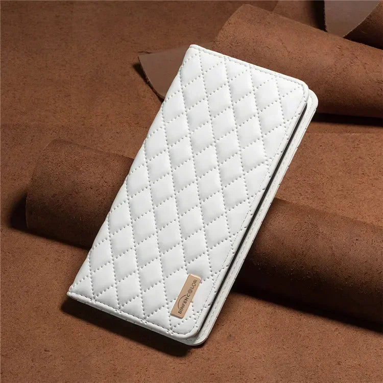 Magnetic Flip Leather Wallet Case For Samsung